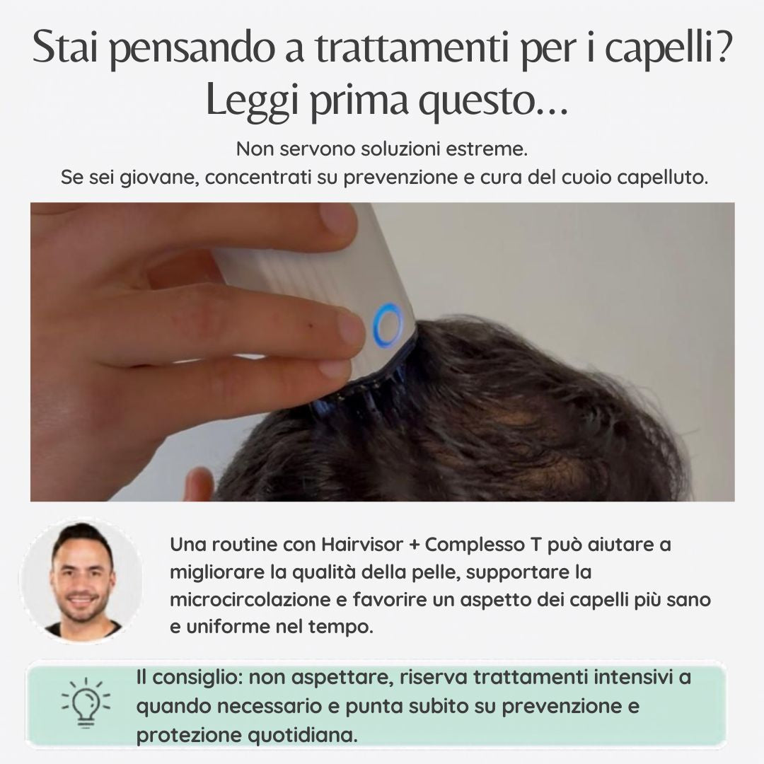 Kit 4 in 1 per ricrescita boost - Alopecia Androgenica (AGA)